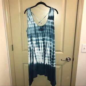 Turquoise Tie Dye dress